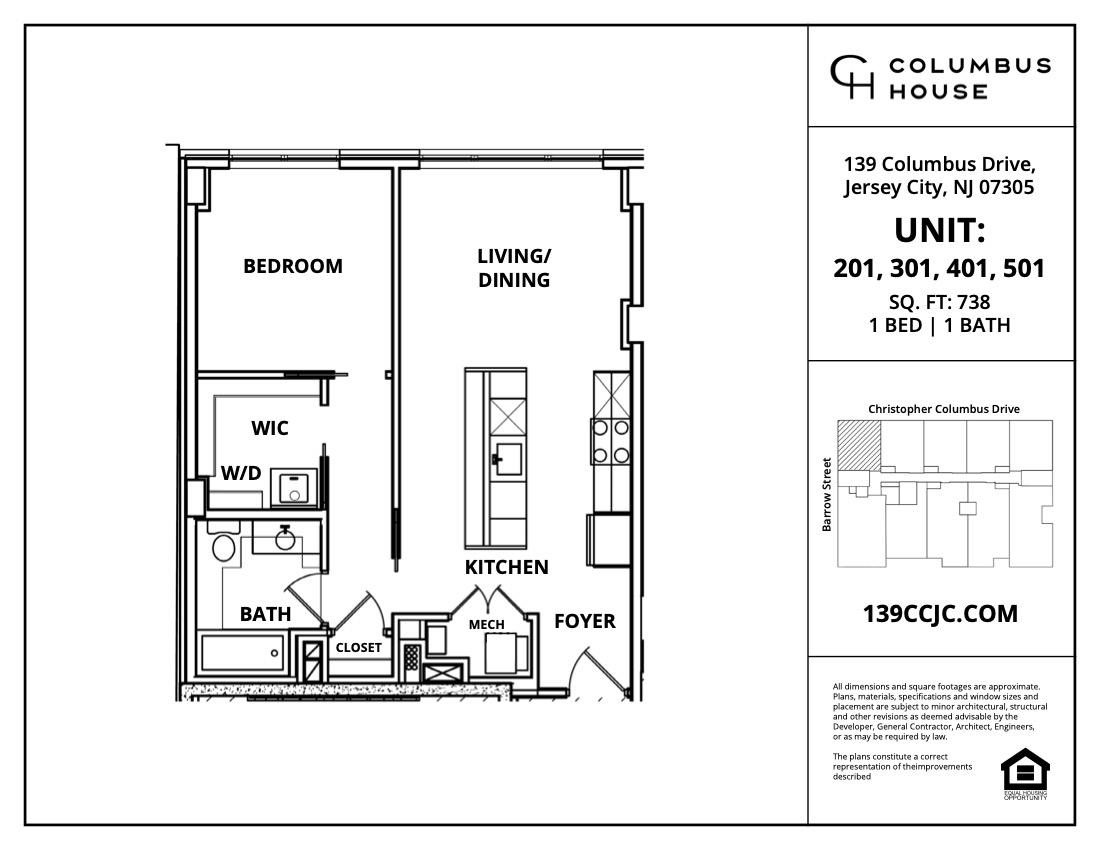 139 CHRISTOPHER COLUMBUS DR Unit: 501