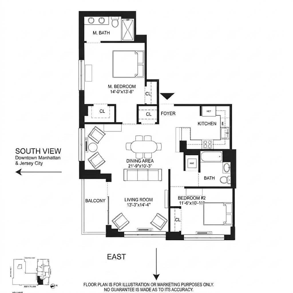 1450 WASHINGTON ST Unit: 908
