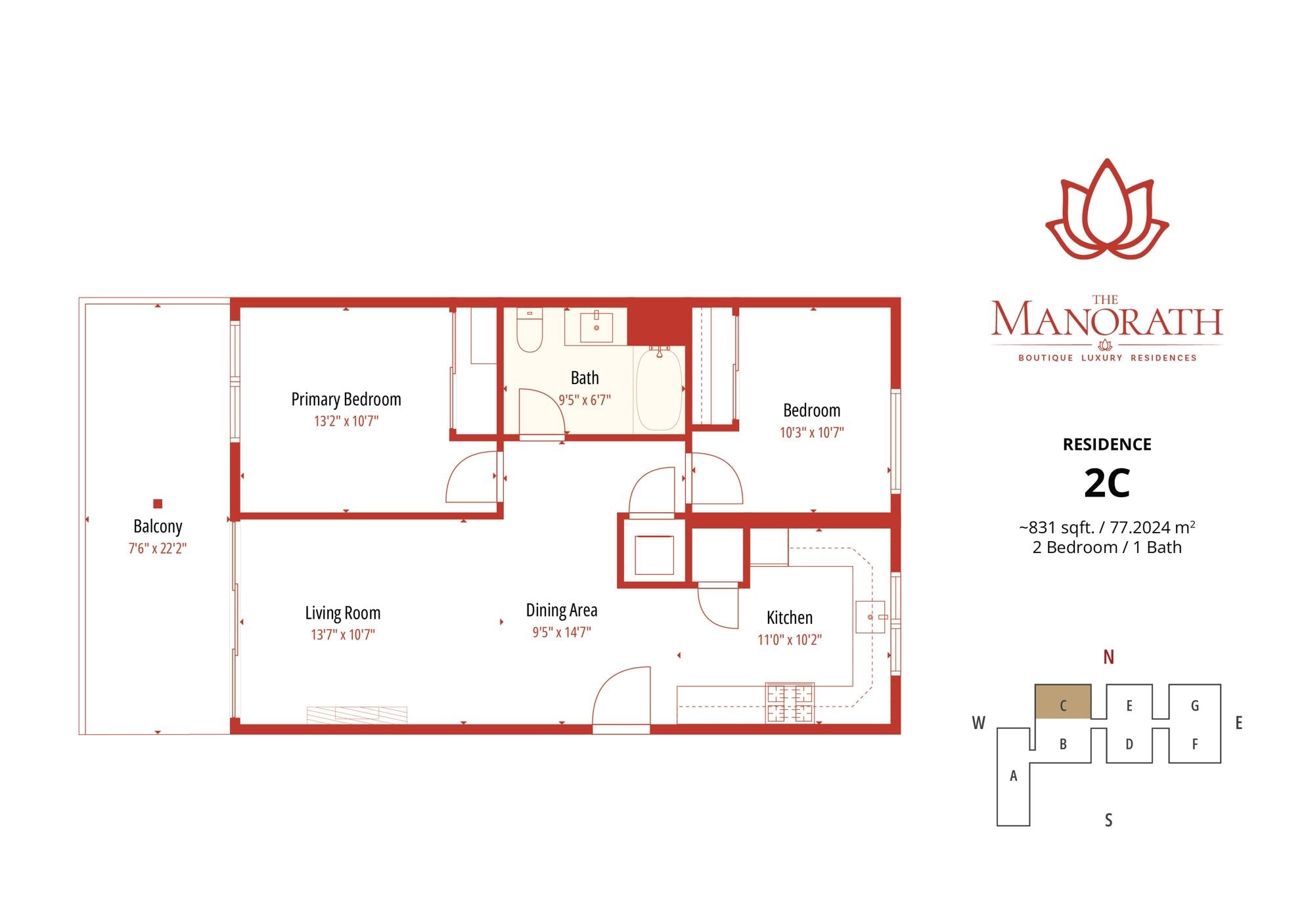 10 LINCOLN ST Unit: 2C