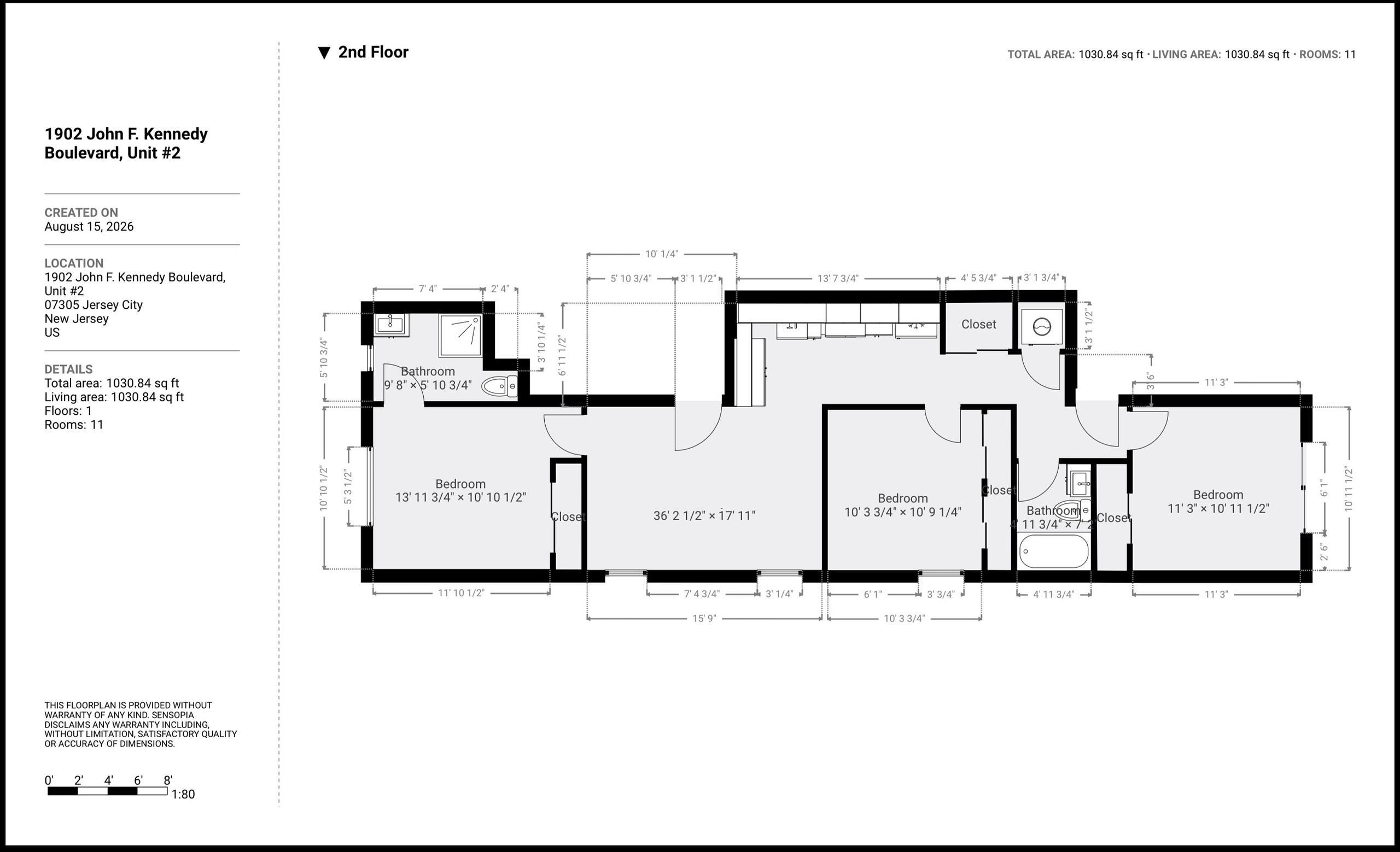 1902 JOHN F KENNEDY BLVD Unit: 4