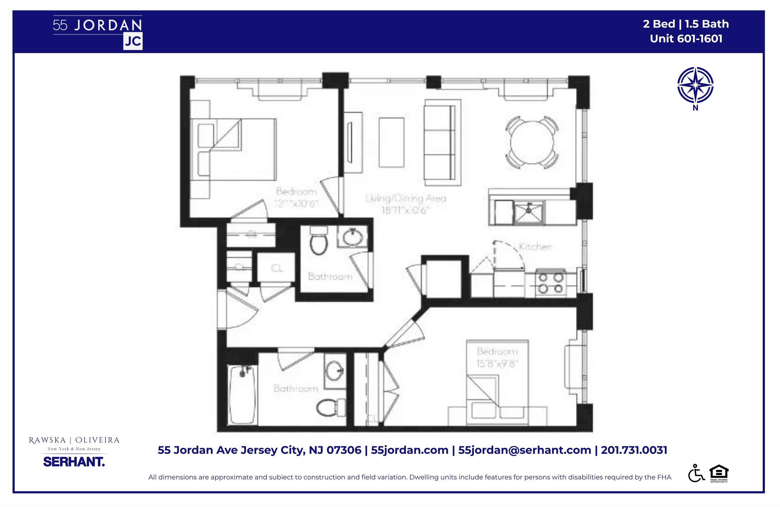 55 JORDAN AVE Unit: 1301