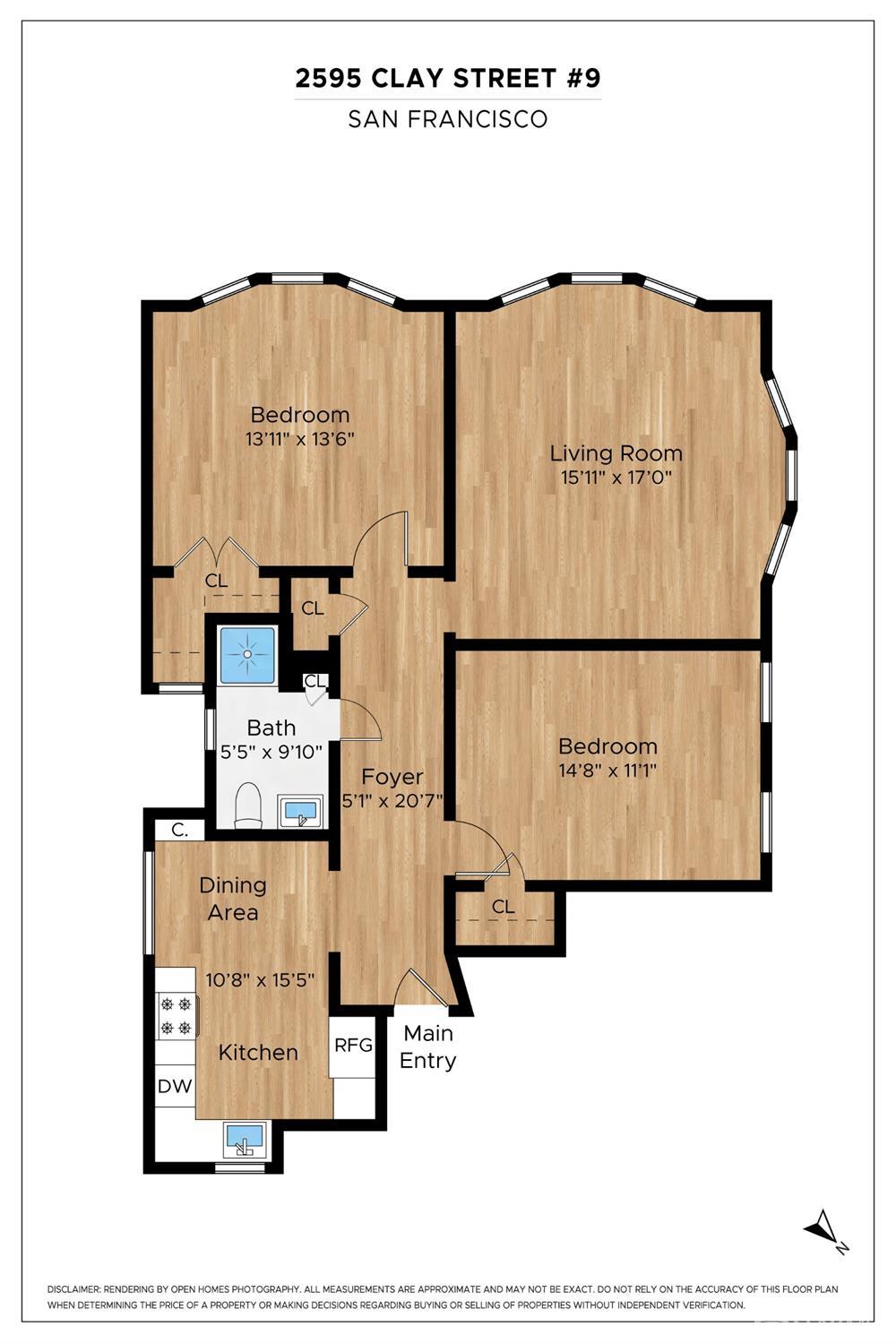 2595 Clay Street # 9