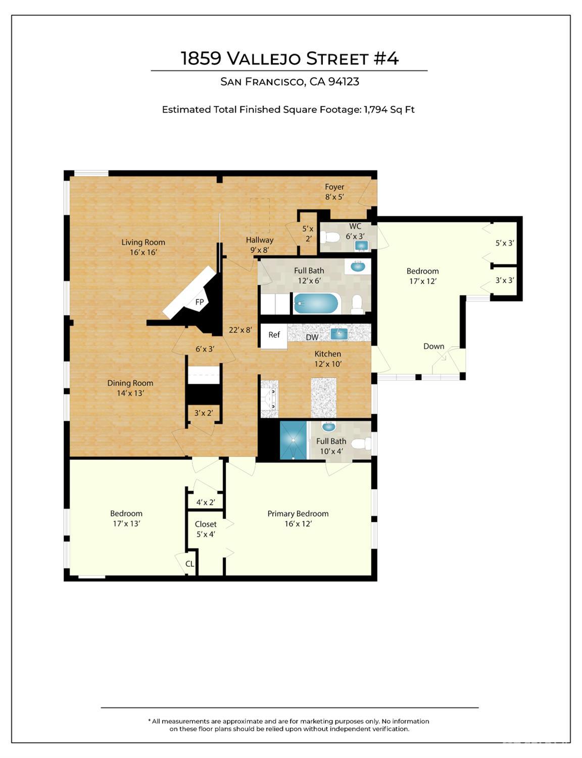 1859 Vallejo Street # 4