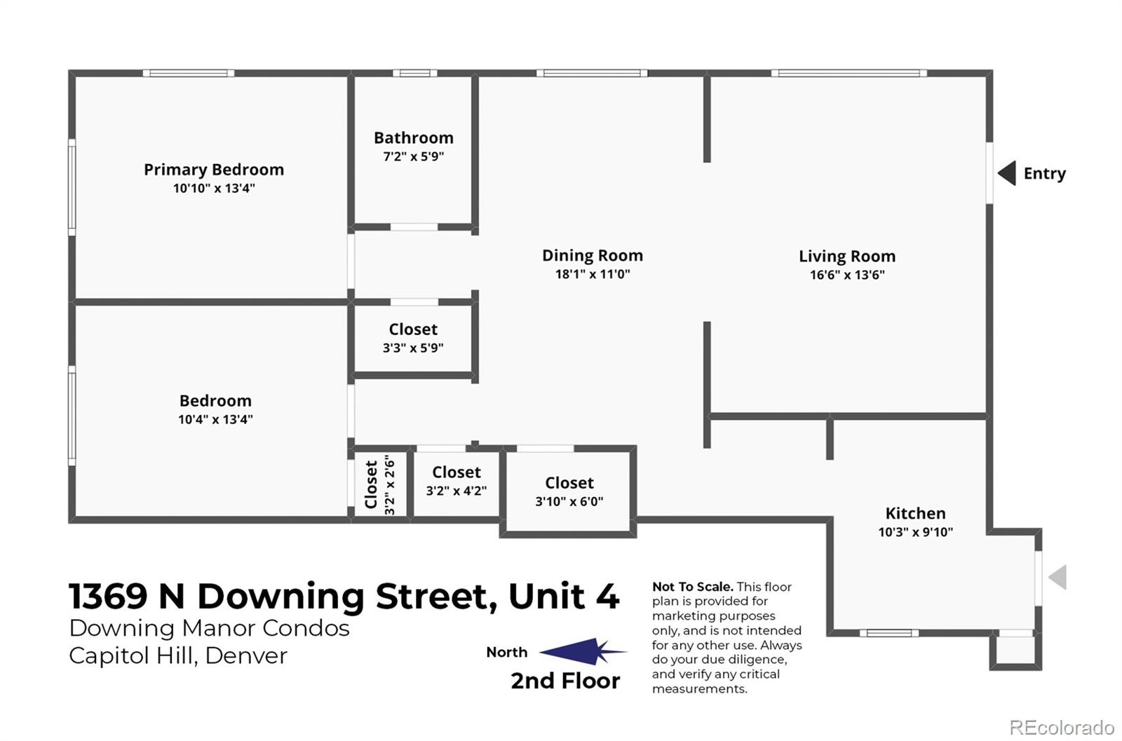1369 N Downing Street Unit: 4
