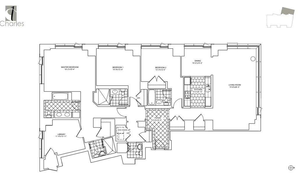 1 Charles Street South # 11A