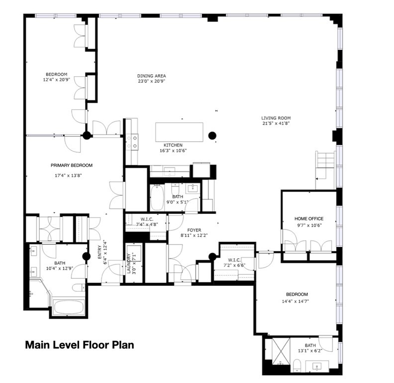 210 Lincoln Unit: PH 901/902