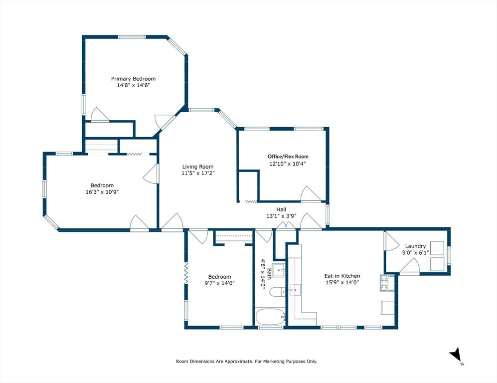 22 Hollywood St # 1 Unit: 22-1