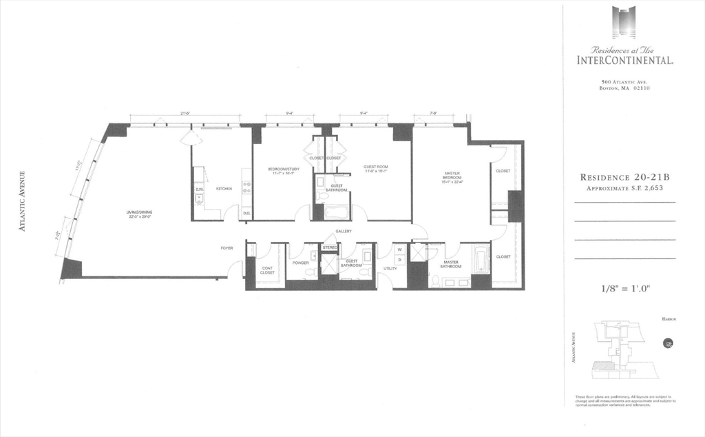 500 Atlantic Ave Unit: PH21B