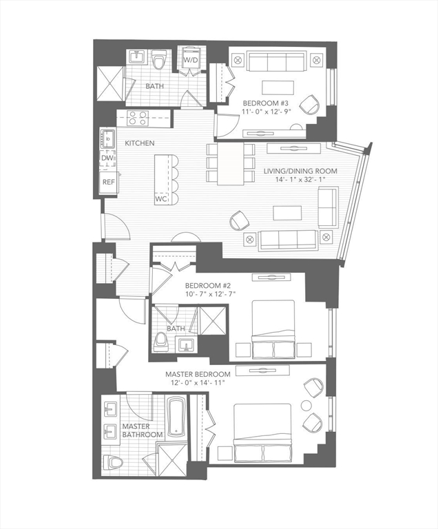 580 Washington St Unit: PH5