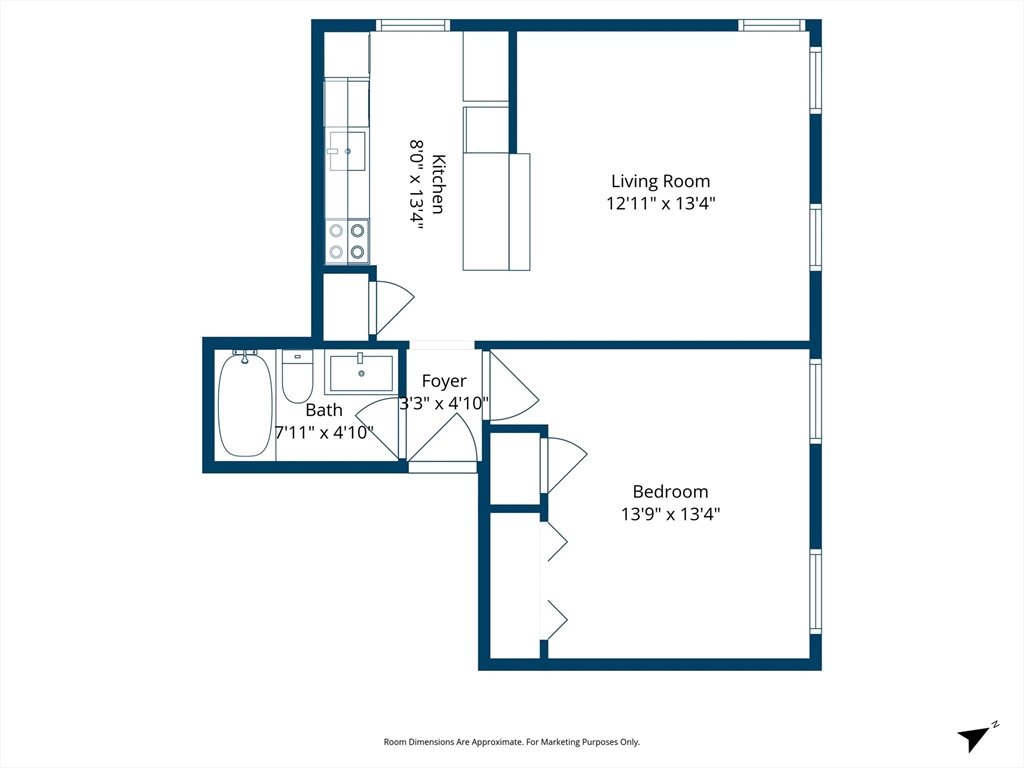 36 Washington Street # 3A