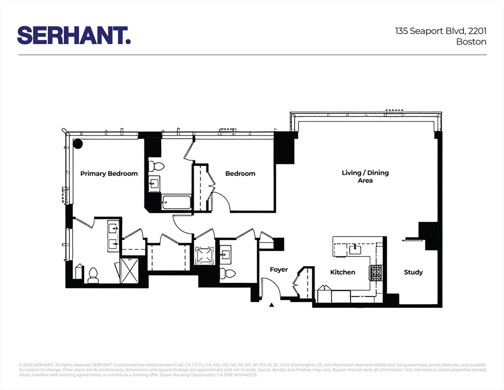 135 Seaport Blv., # 2201
