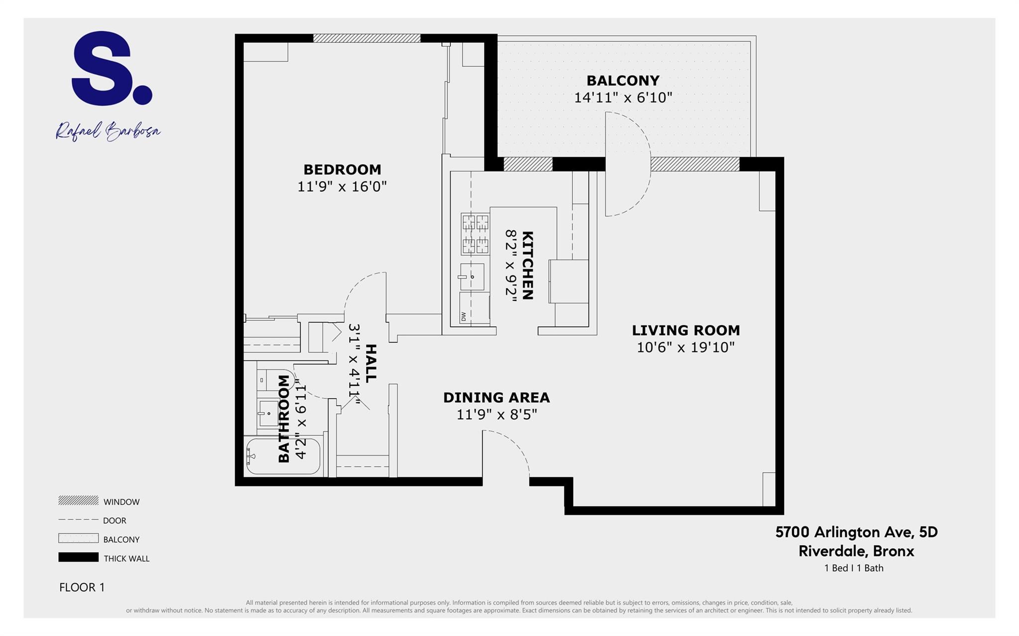 5700 Arlington Avenue Unit: 5D