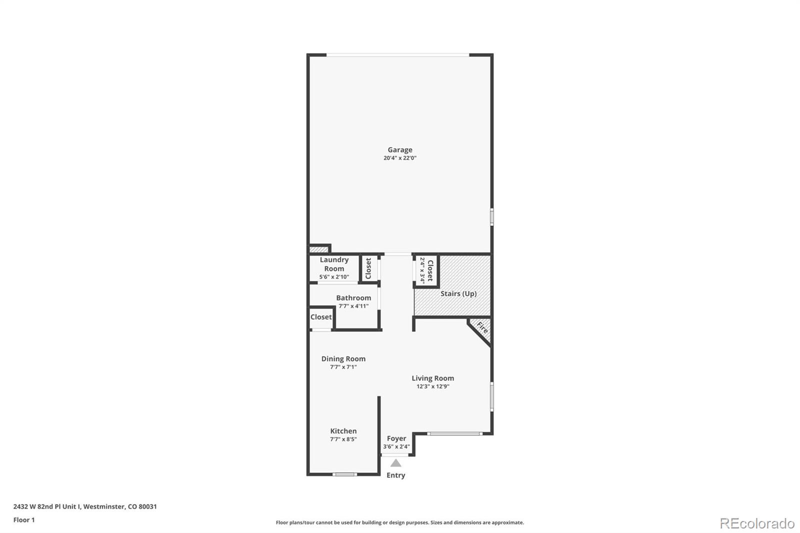 2432 W 82nd Place Unit: I