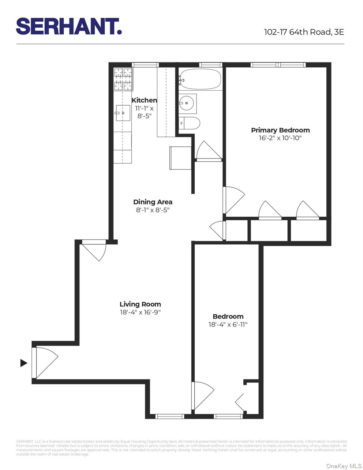102-17 64th Road Unit: 3E