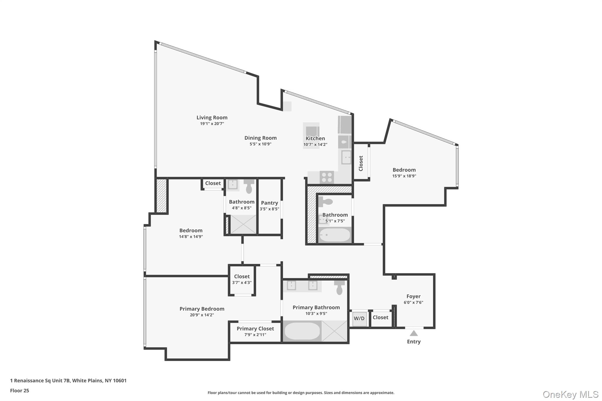 1 Renaissance Square Unit: 25G