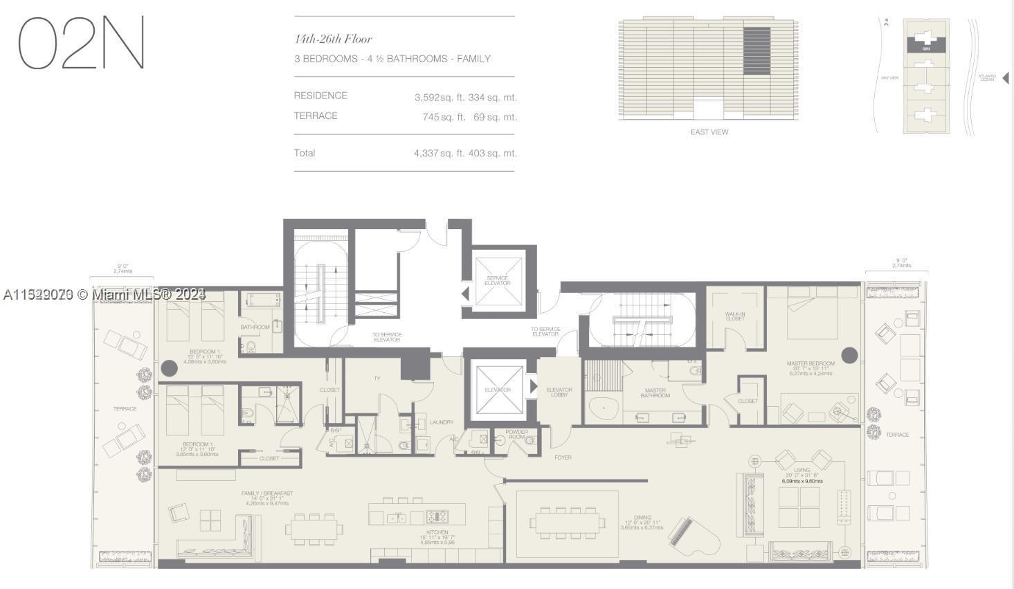 10203 Collins Ave # 1402