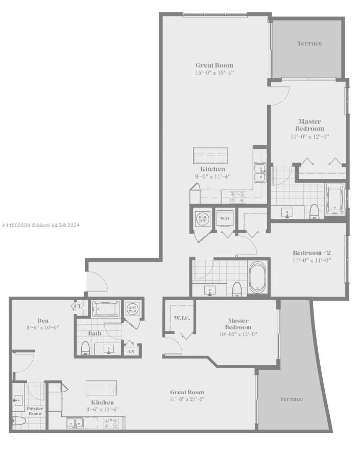 1600 NE 1st Ave # 20 Unit: 1901-20