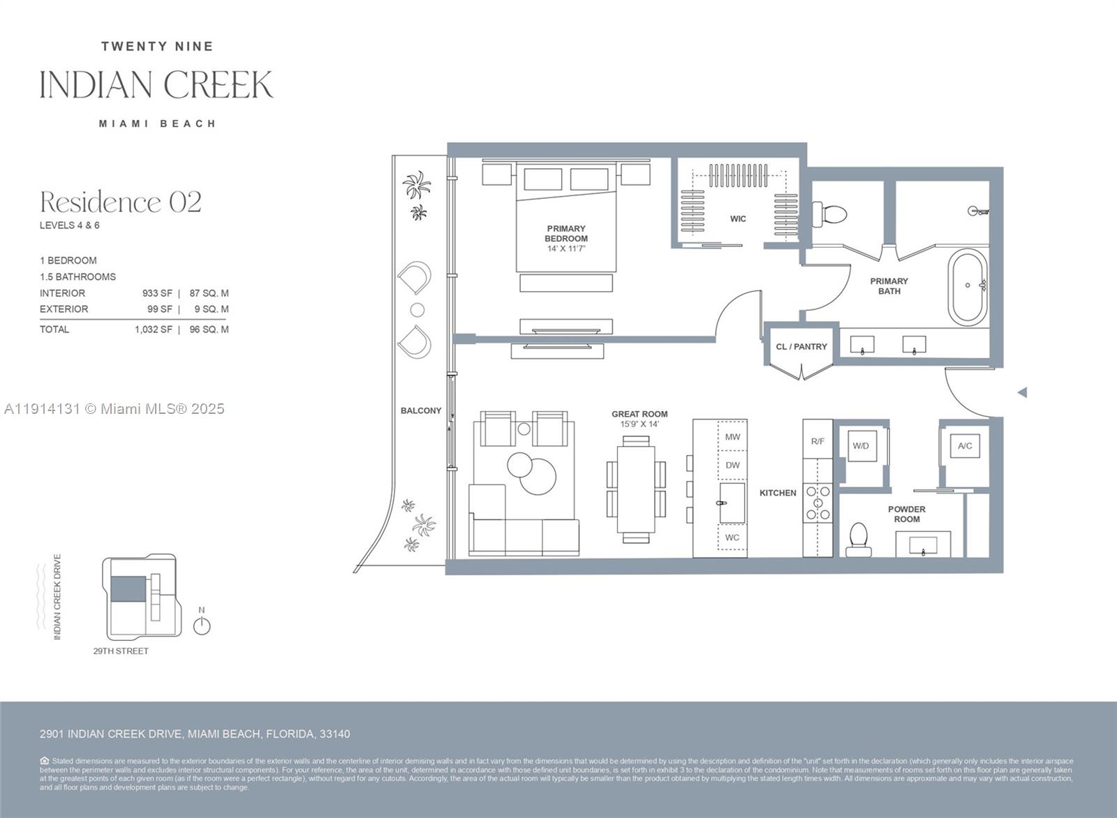 2901 Indian Creek # 402