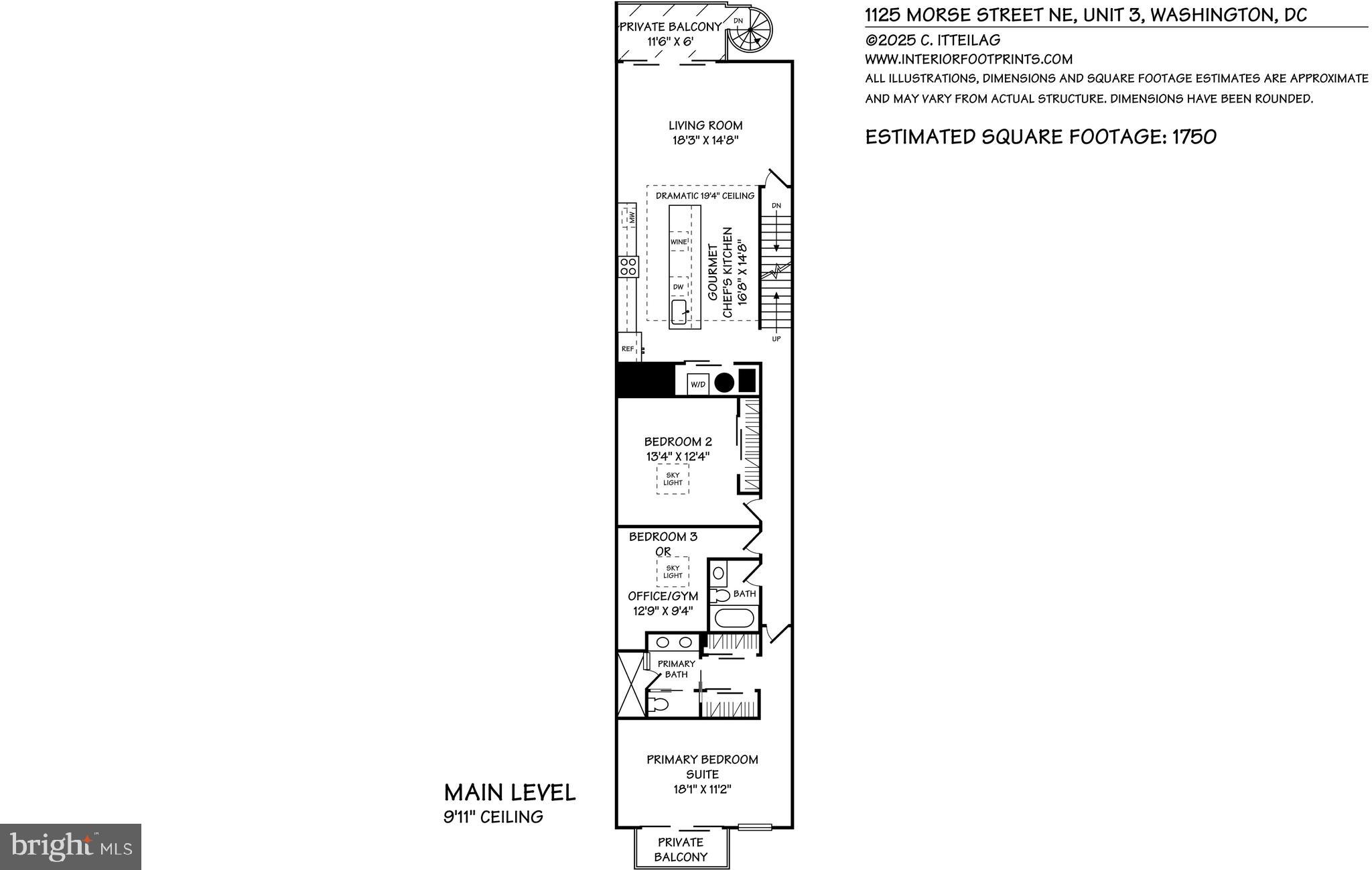 1125 MORSE STREET NE 3 PENTHOUSE