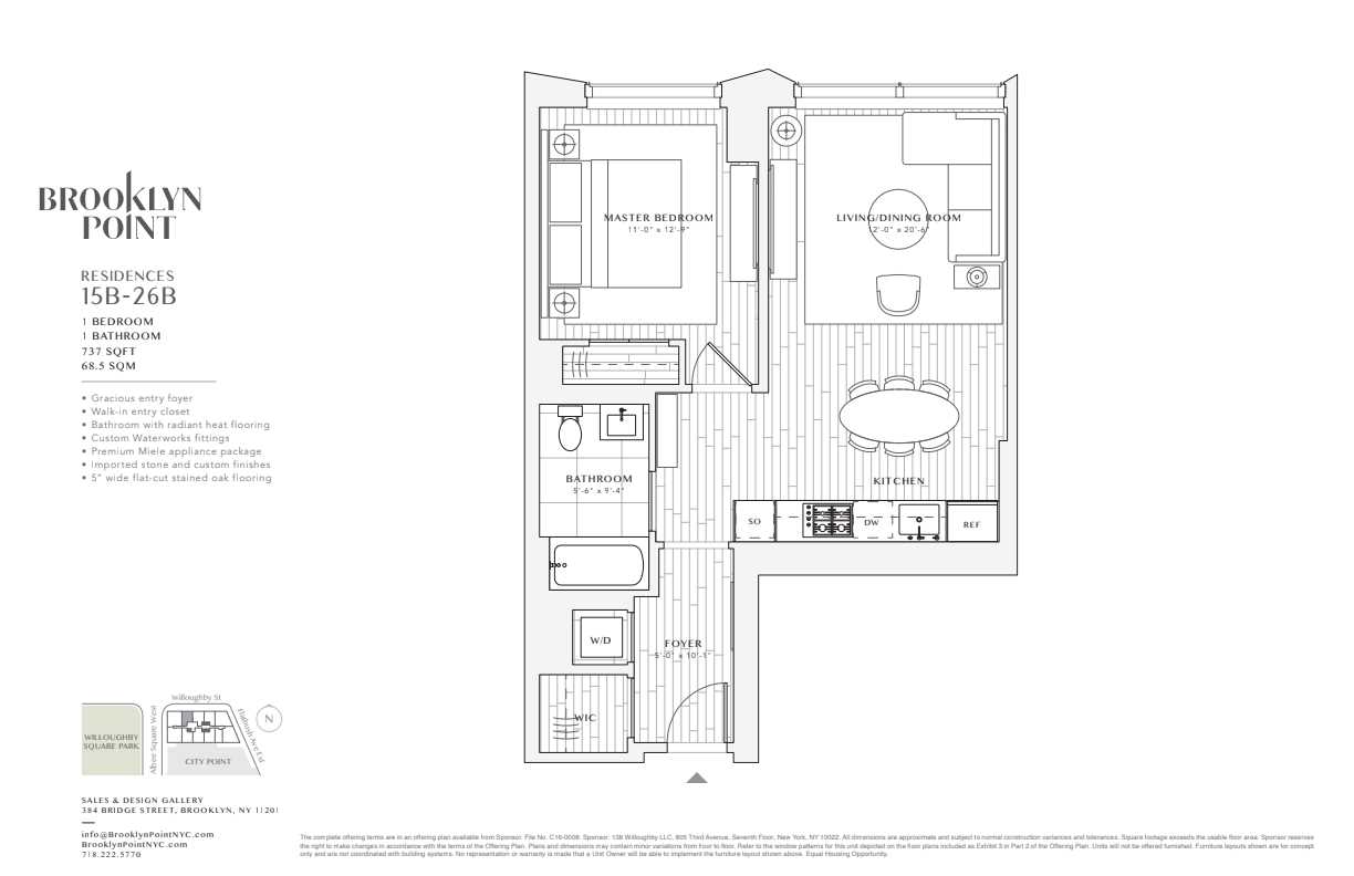 One City Point Unit: 17B