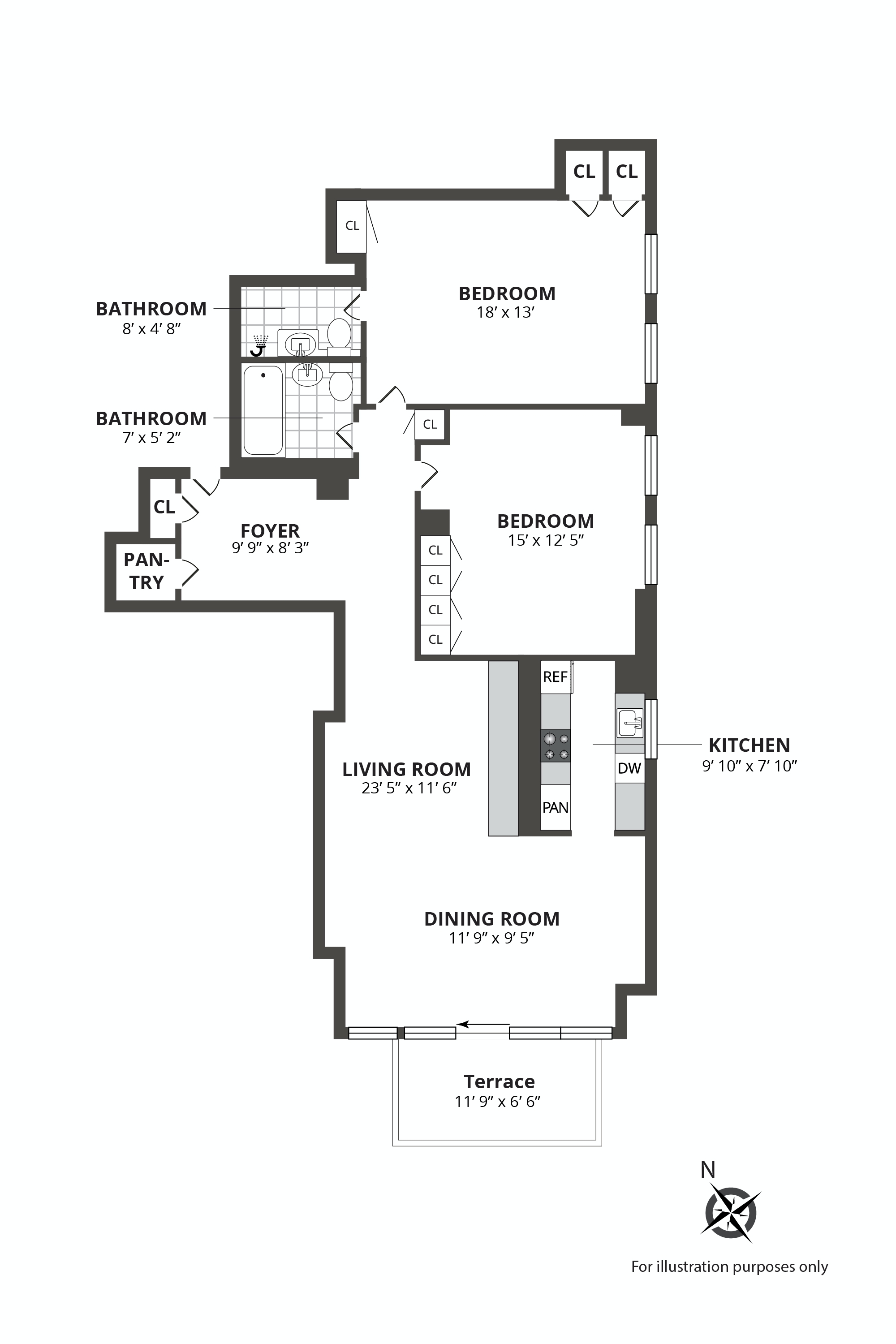 58 West 58 Unit: 32E
