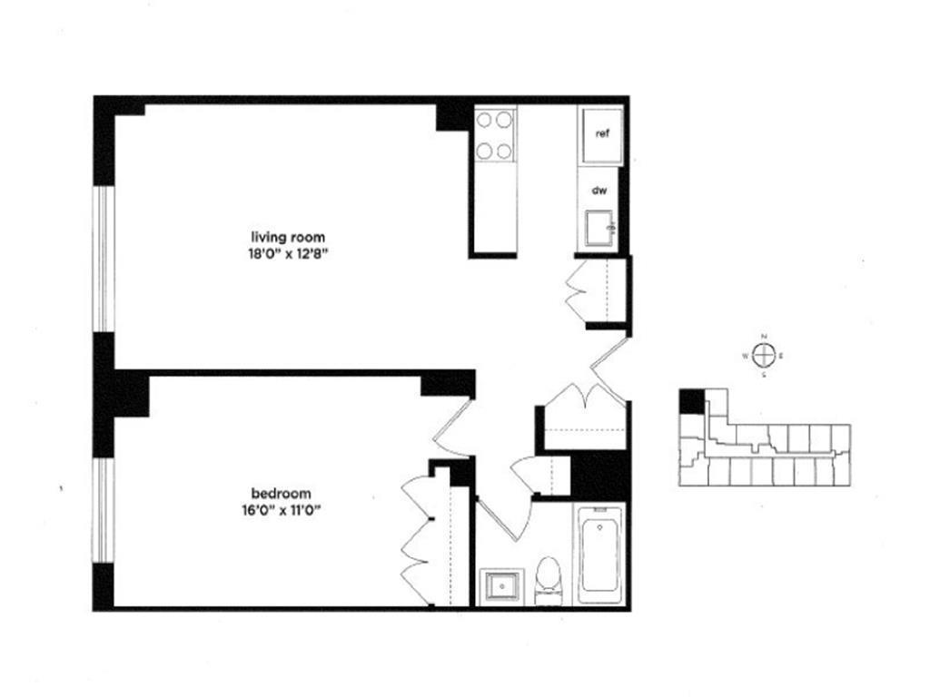 225 Rector Pl Unit: 8R