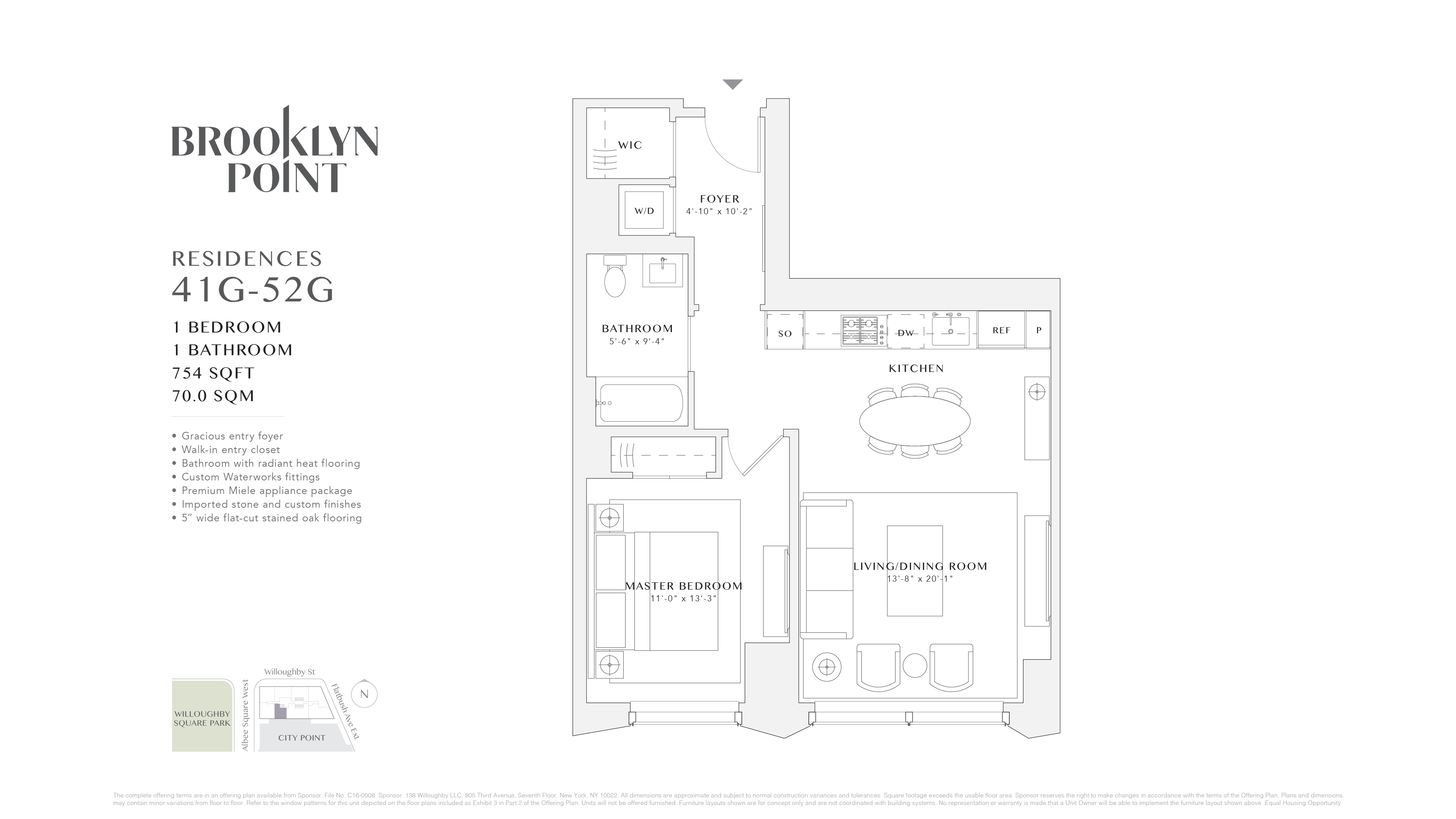 One City Point Unit: 42G