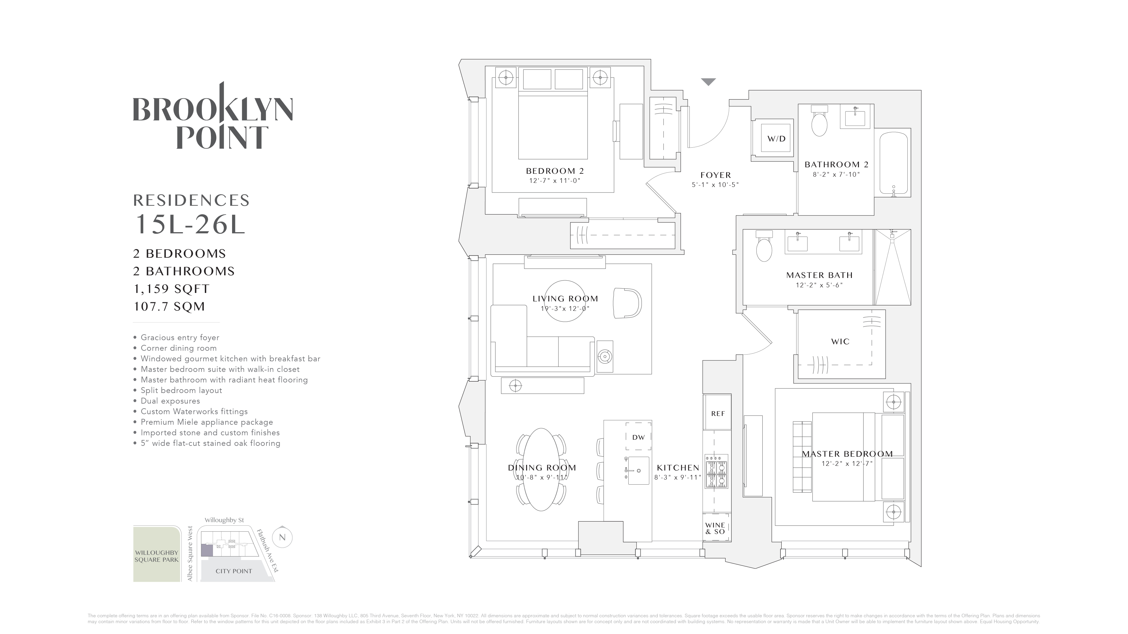 One City Point Unit: 18L