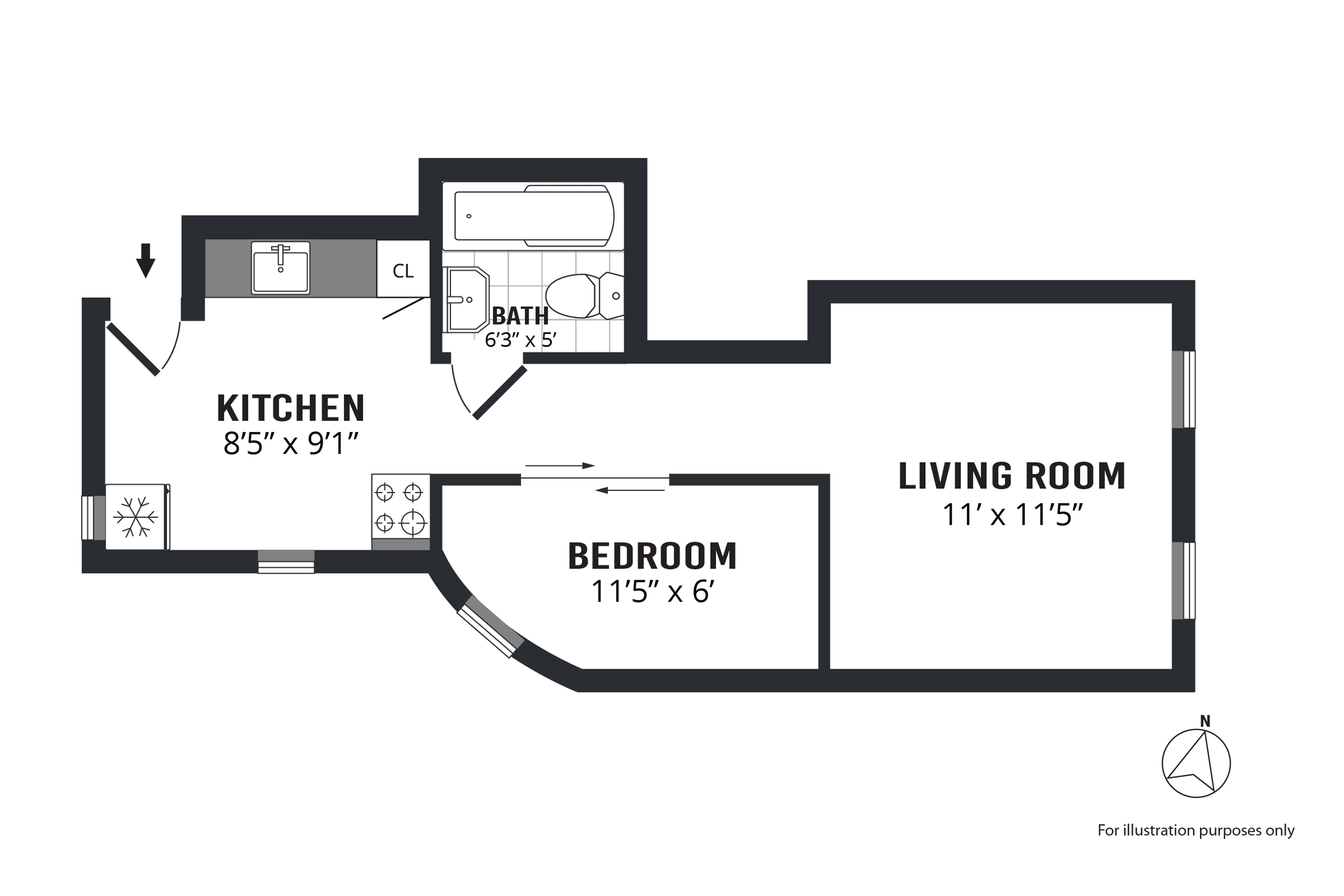527 East 12th Street Unit: C2