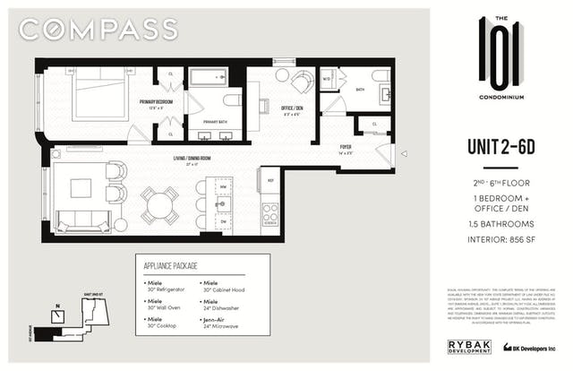 101 E 2nd Street Unit: 2-D