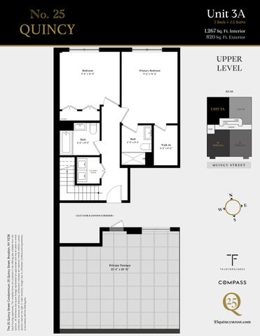 25 Quincy Street Unit: 3-A