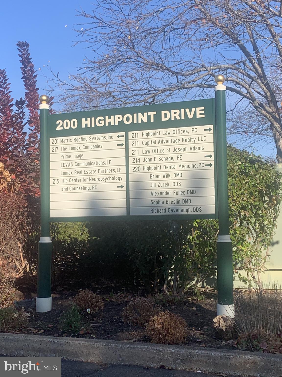 200 HIGHPOINT DRIVE 213