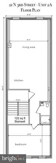 21 N 3RD STREET Unit: 2A