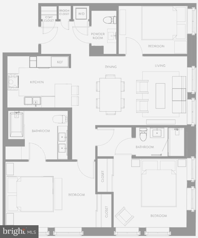 1401 SPRUCE STREET Unit: 3B