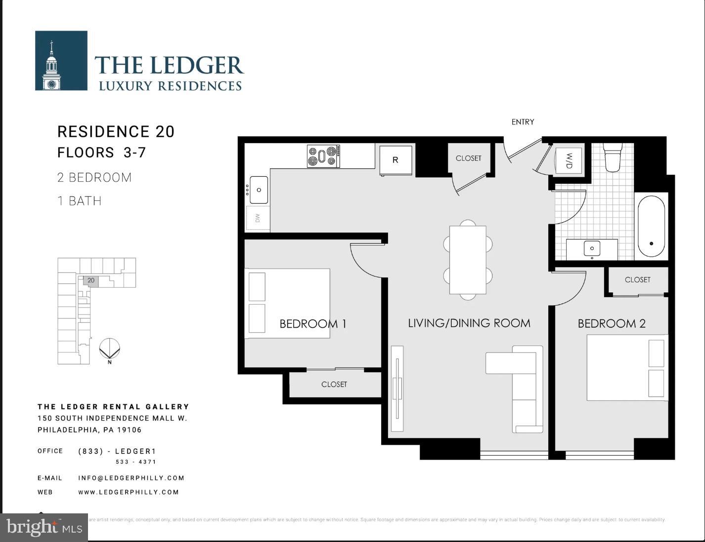 150 S INDEPENDENCE MALL W 720