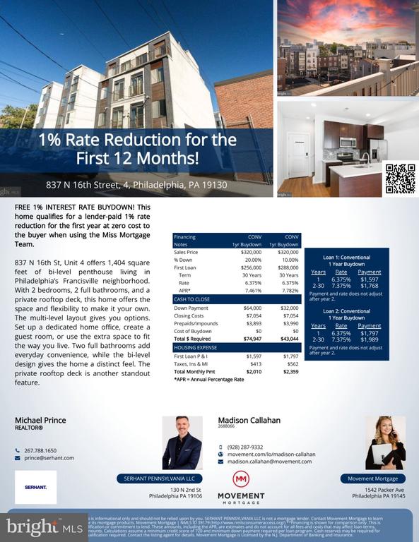 837 N 16TH STREET Unit: 4