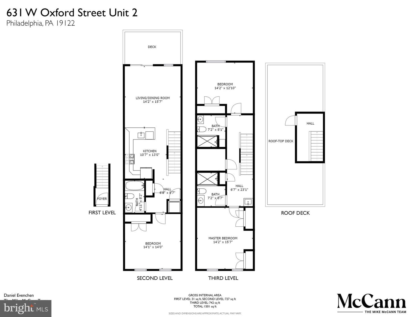 631 W Oxford STREET Unit: 2