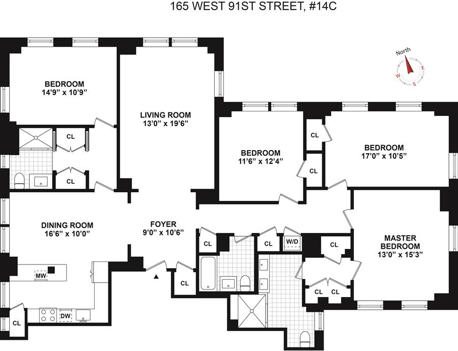 165 W 91st Street Unit: 14CD