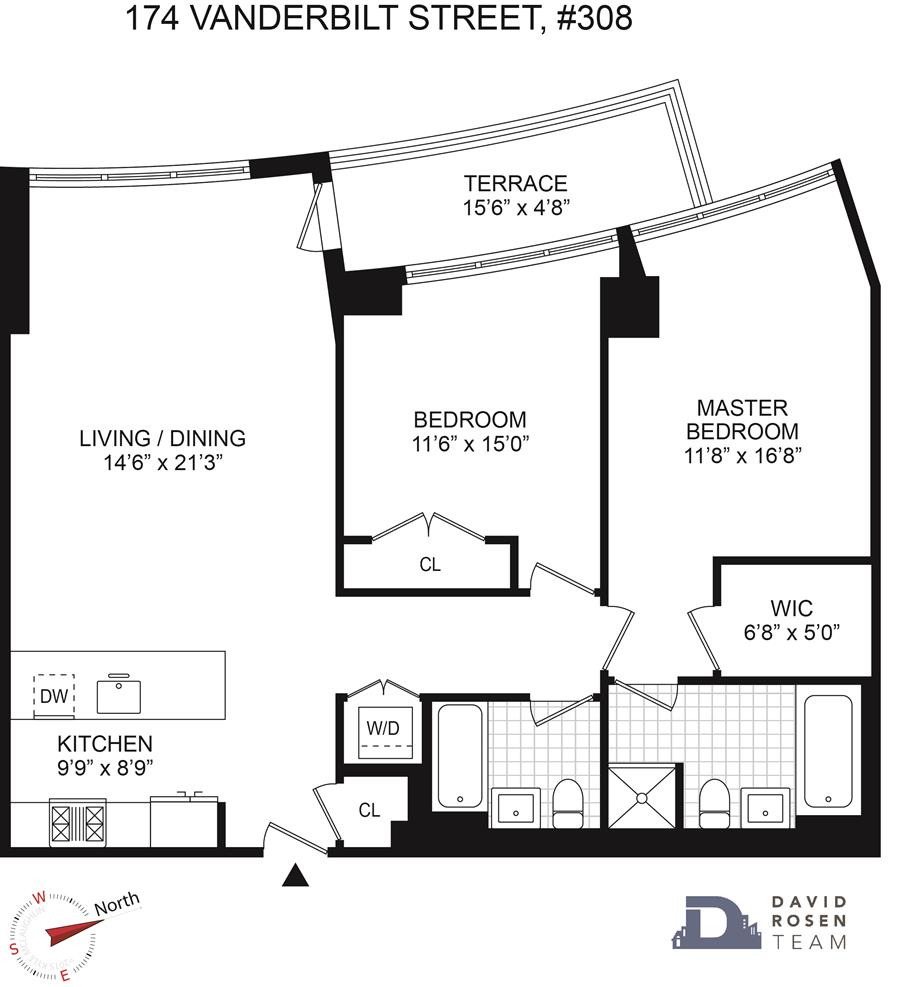 174 Vanderbilt Avenue Unit: 308
