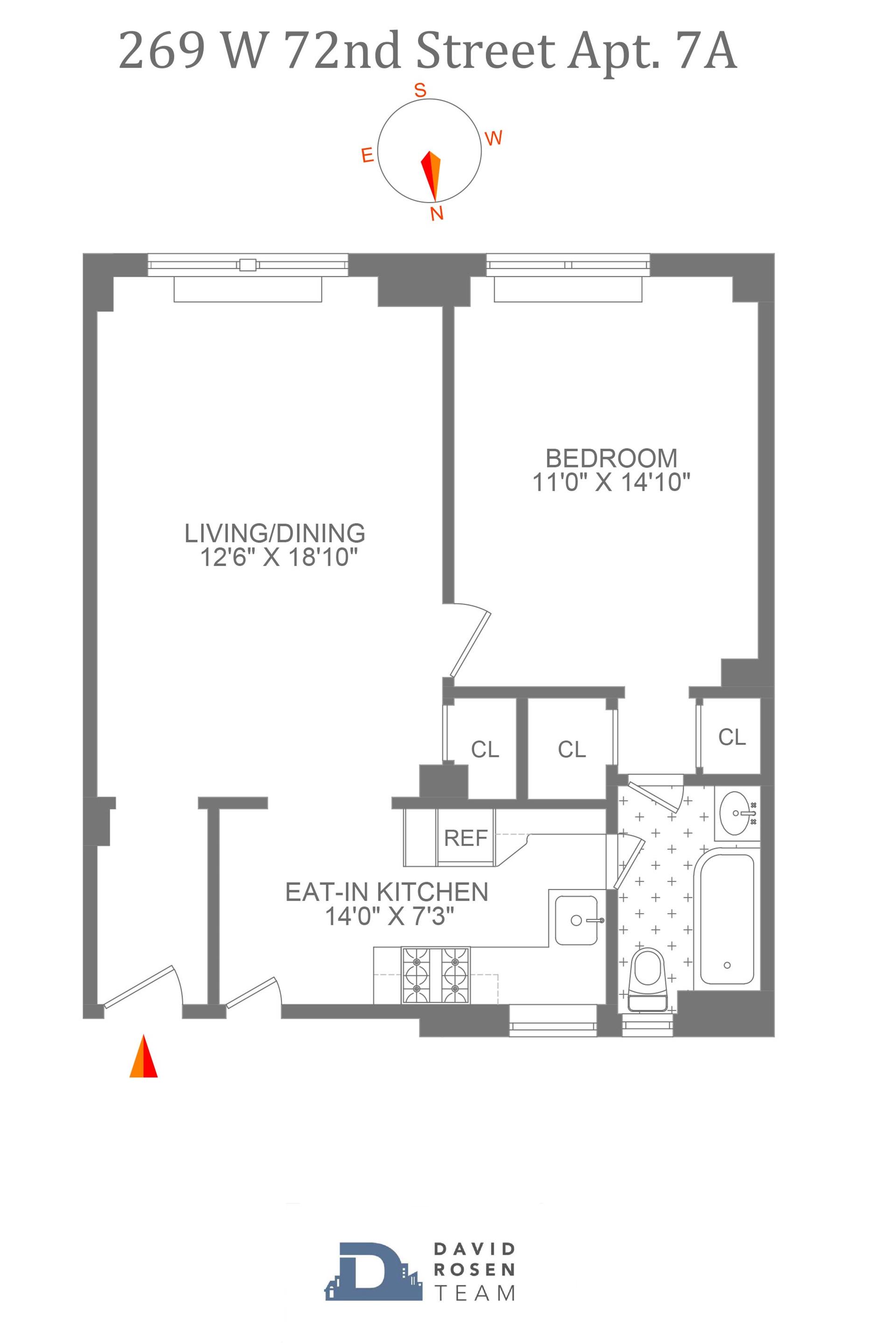 269 W 72nd Street Unit: 7A