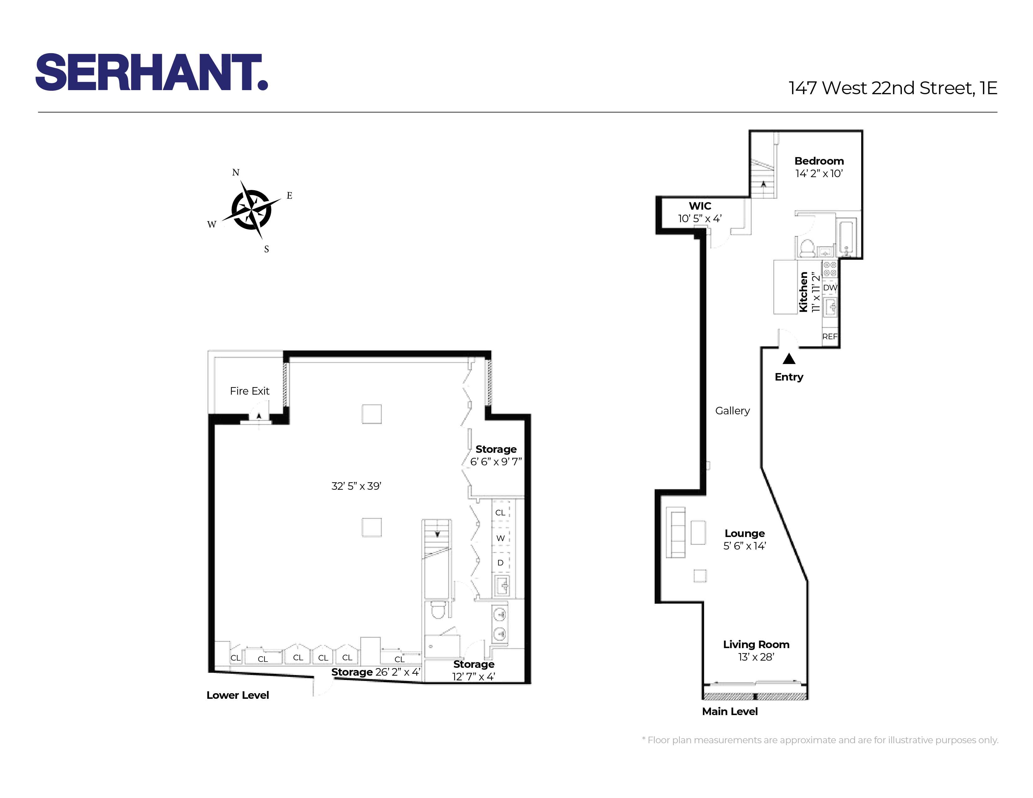 147 W 22ND Street Unit: 1E