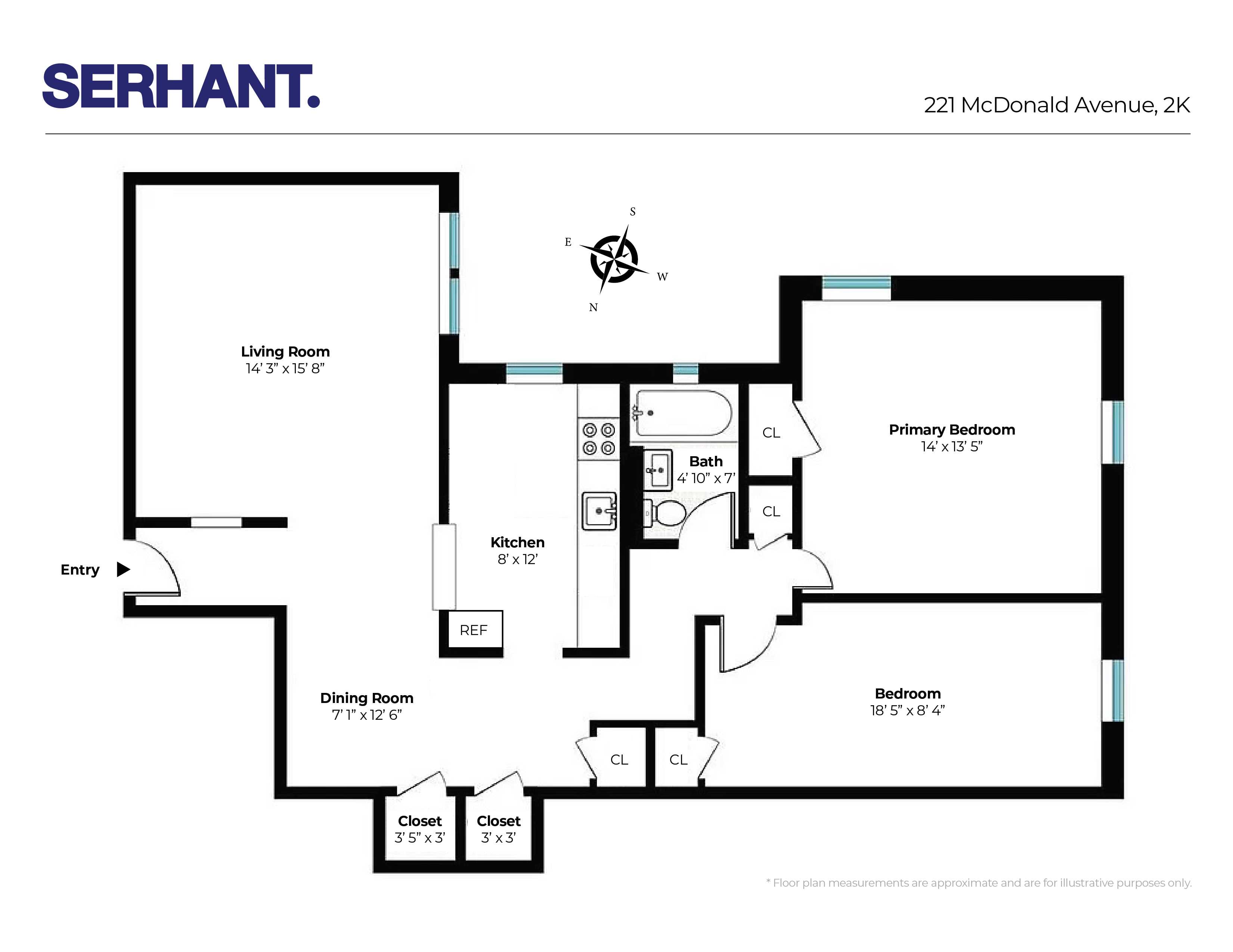 221 MCDONALD Avenue Unit: 2K