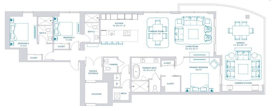 4714 N Flagler Drive 1701