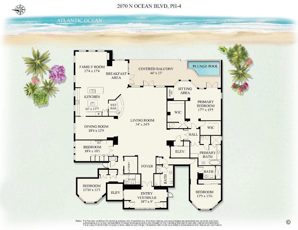 2070 N Ocean Boulevard Ph4