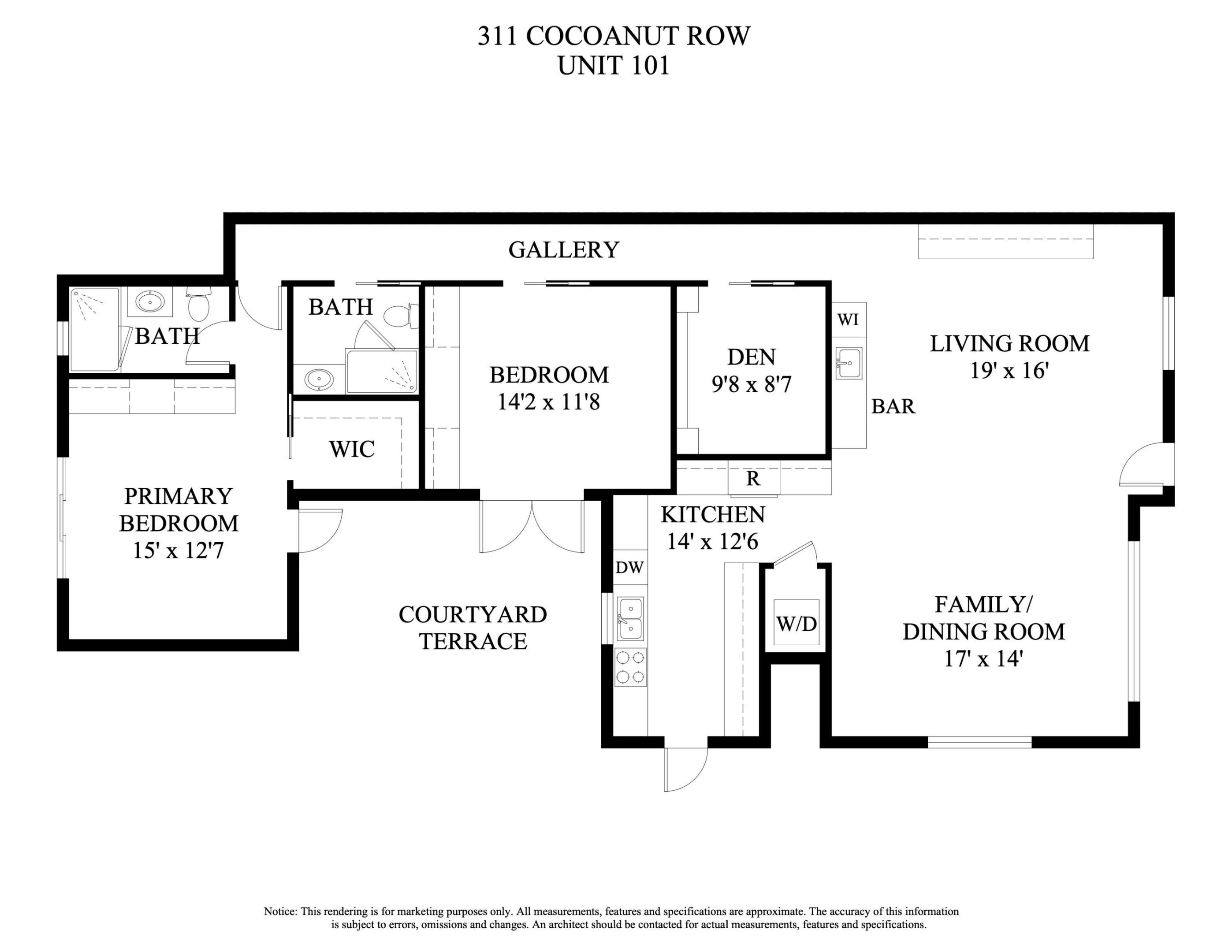 311 Cocoanut Row 101