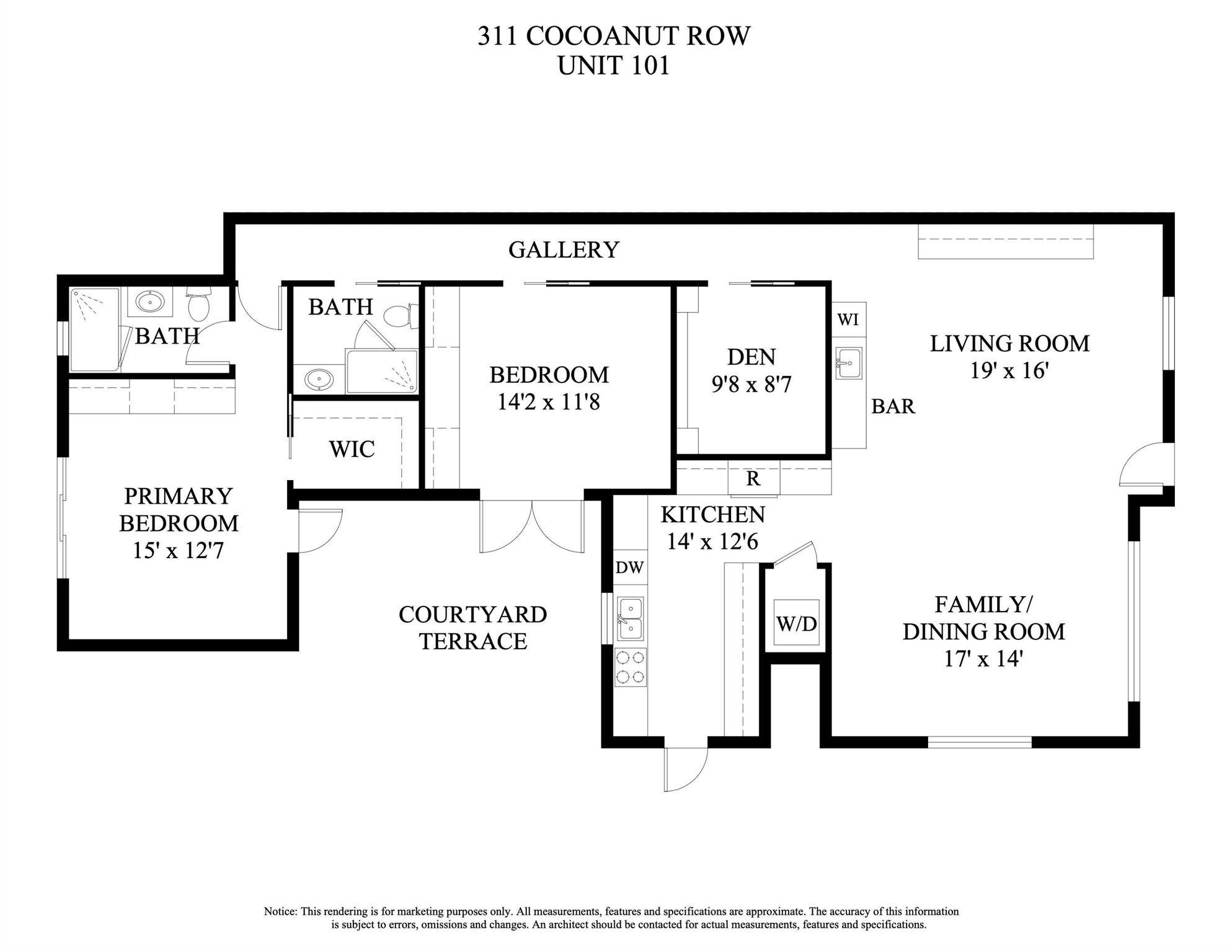 311 Cocoanut Row 101