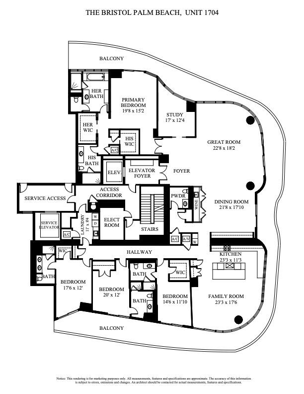 1100 S Flagler Drive 1704