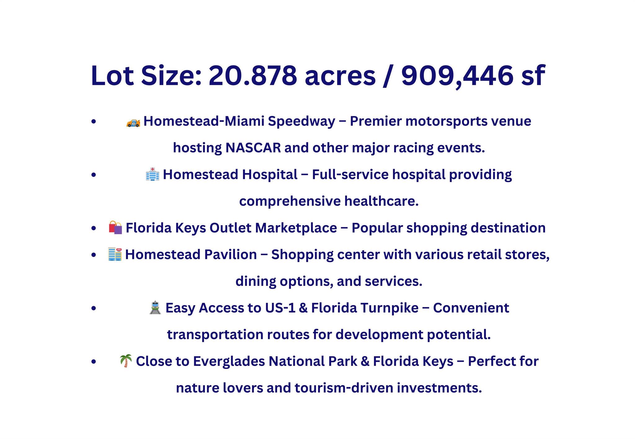 20 Acres for Sale in Miami