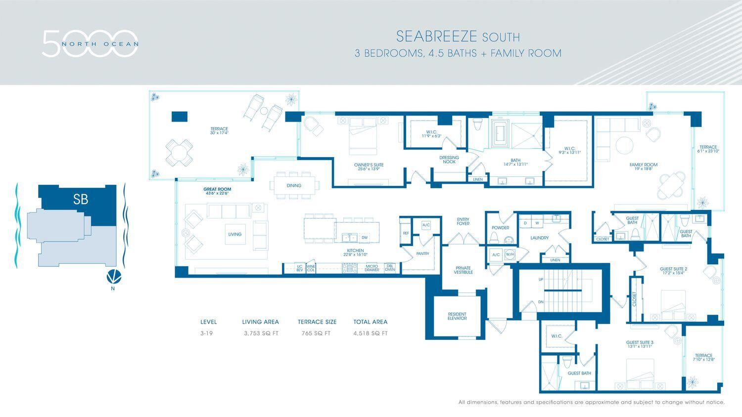 5000 N Ocean Drive 603