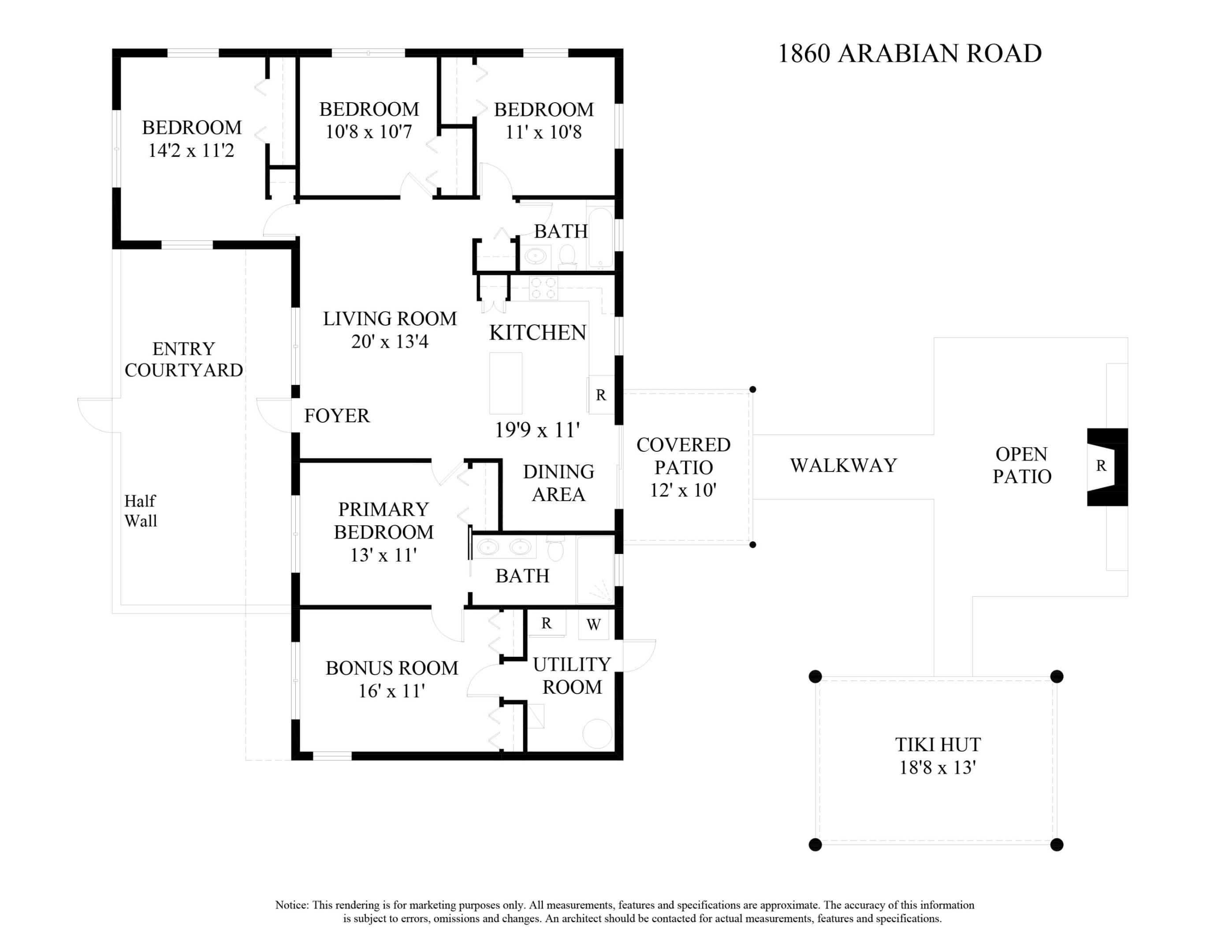 1860 Arabian Road W